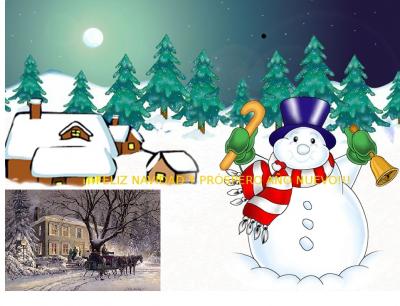 La navidad de Santa Claus.